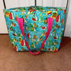 Lilly Pulitzer insulated beach bag